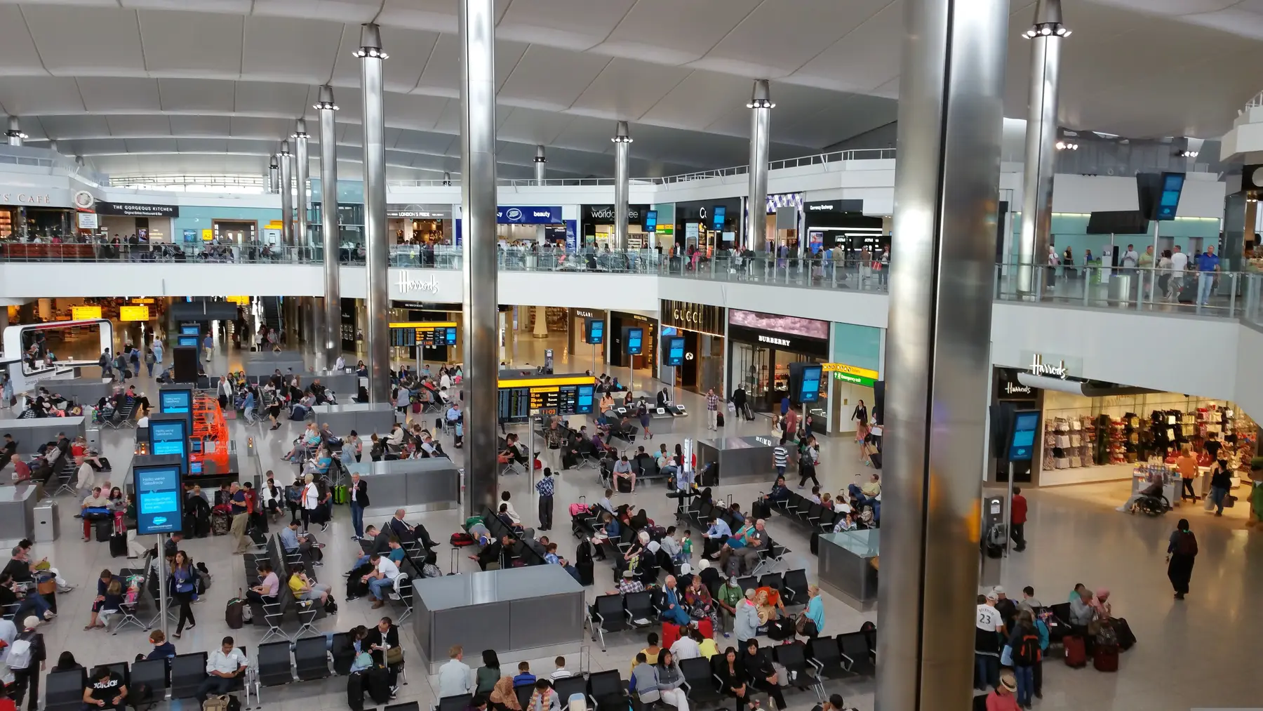 Aircraft at London Heathrow Airport