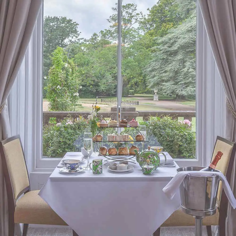 Afternoon tea with a view at Oatlands Park Hotel