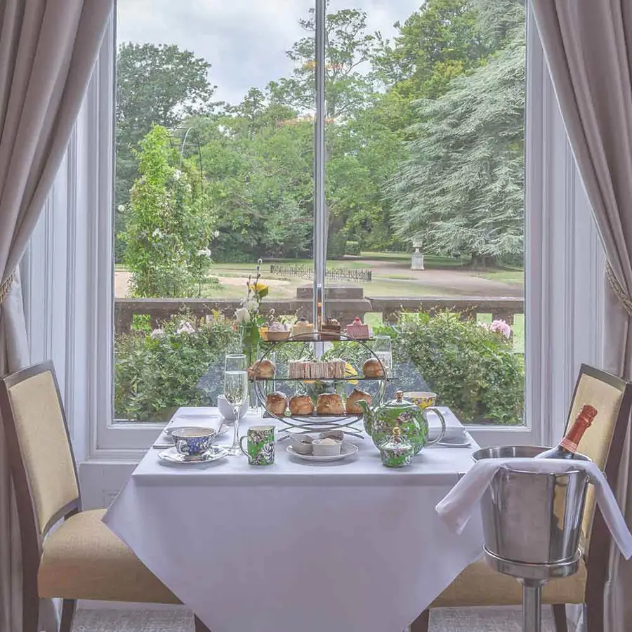 Afternoon tea with a view